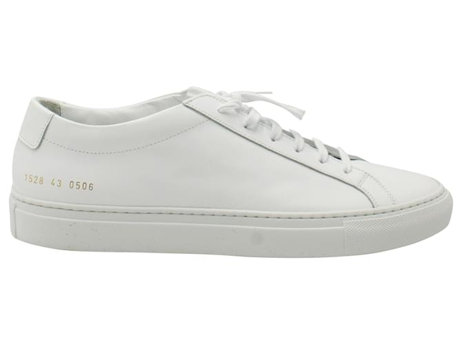 Autre Marque Common Projects Original Achilles Low-Top Sneakers in pelle bianca Bianco  ref.899839