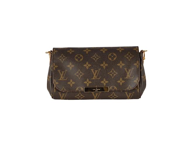 Lieblings-PM-Tasche aus Louis Vuitton-Monogramm-Canvas Braun ref