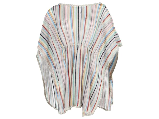 Missoni Striped Cover-Up Tunic in Multicolor Viscose Multiple colors Cellulose fibre  ref.900131