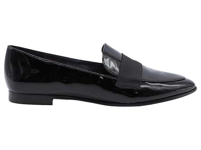 Kate Spade Corinna Pointed Toe Loafers in Black Leather Patent leather  ref.900289