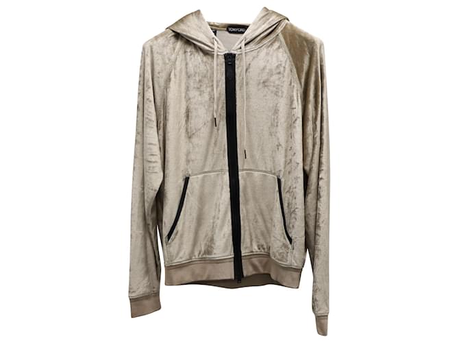 Tom ford beige jacket Sweatsuit top Modal Cellulose fibre  ref.900525