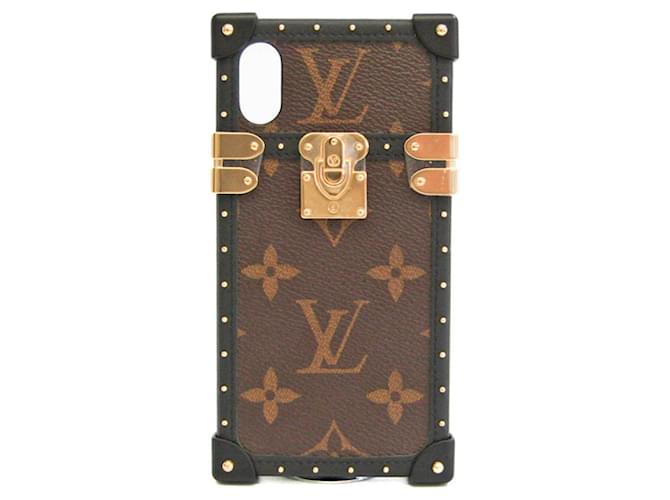 Louis Vuitton Etui Iphone Brown Cloth  ref.900816