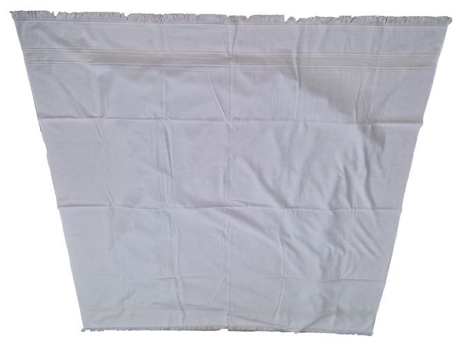 Telo mare gigante Hermès Yachting Bianco