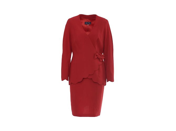 Thierry Mugler Red Suit