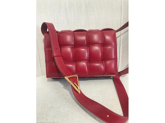 BOTTEGA VENETA  Handbags T.  Leather Red  ref.901444