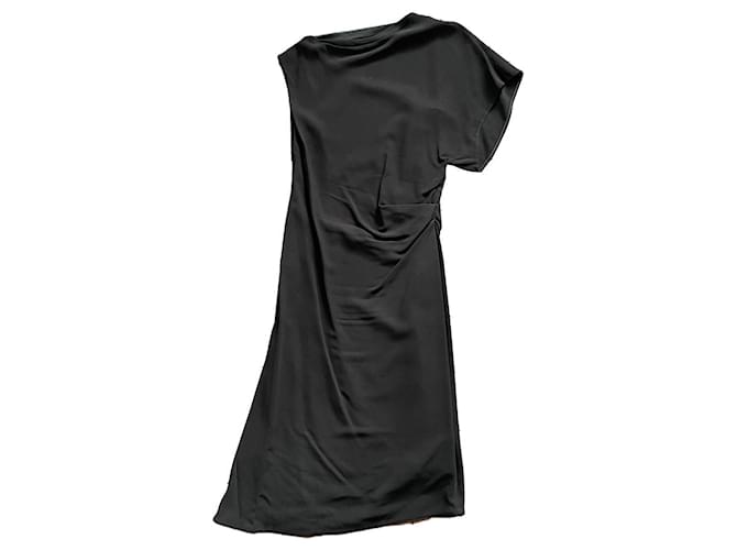 Balenciaga Dresses Black Rayon  ref.901462