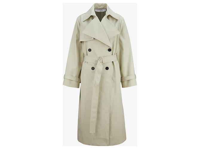Iro Trench coats Green Cotton  ref.901488