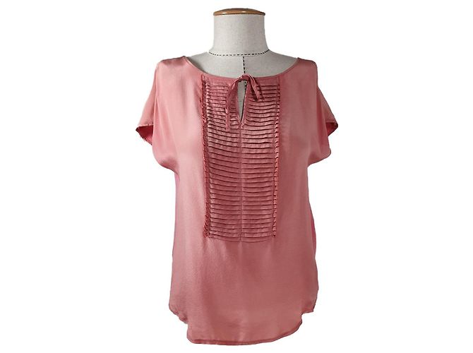 Camicetta di seta rosa Weekend Max Mara Taglia M