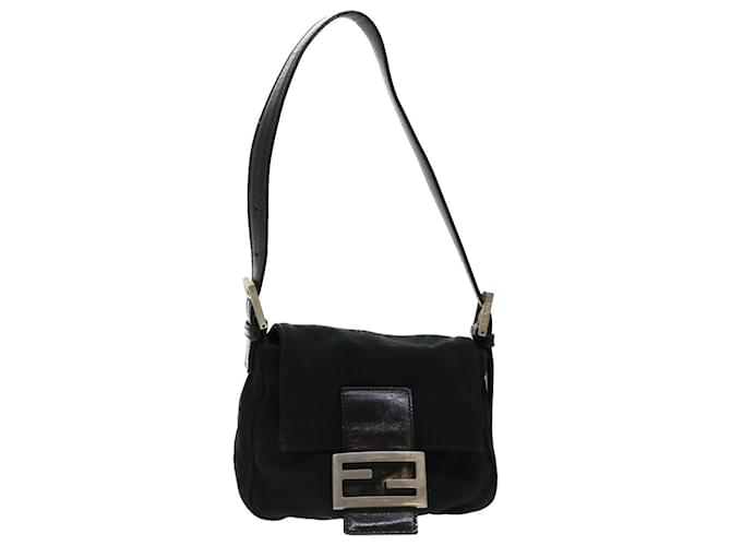 Fendi, Bags, Vintage Fendi Crossbody Nylon Baguette