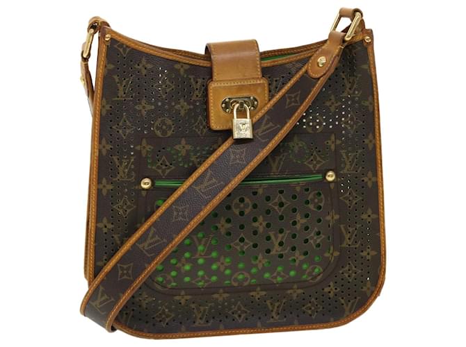 Louis Vuitton Musette Salsa Canvas Shoulder Bag (pre-owned) in Green