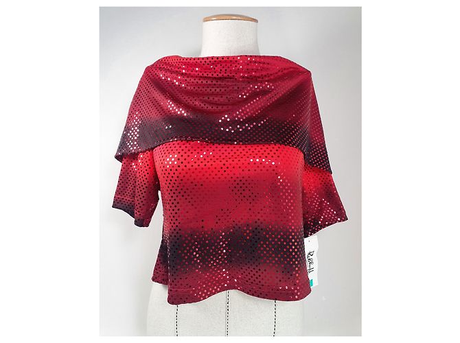 Joseph Ribkoff Bluse Rot