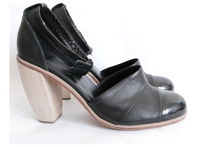 Rachel Comey Dahlin heels Black Leather  ref.901908