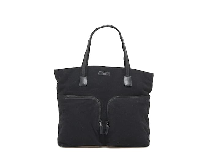 Gucci GG Canvas Handbag 76479 Black Cloth  ref.901972