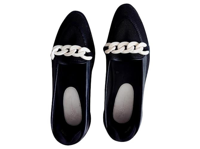 Autre Marque Y shoes3 BY YOHJI YAMAMOTO Black Polyester  ref.901985