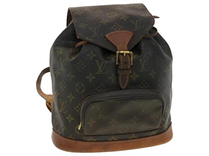 LOUIS VUITTON Monogram Montsouris MM Backpack M51136 LV Auth bs4942 Cloth  ref.902199