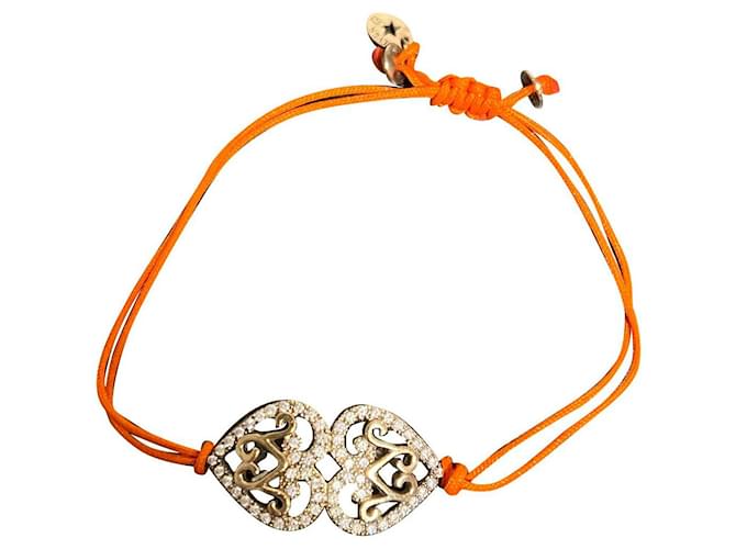 Reminiscence Bracelets Orange Silver  ref.902291
