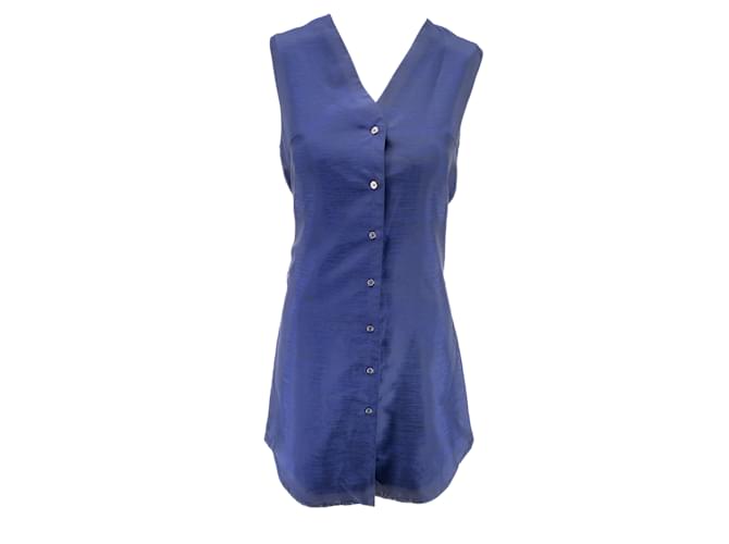 Autre Marque NON SIGNE / UNSIGNED  Dresses T.UK 8 polyester Blue  ref.902421