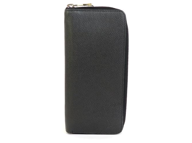 Louis Vuitton Zippy Wallet Vertical Black Leather  ref.902568