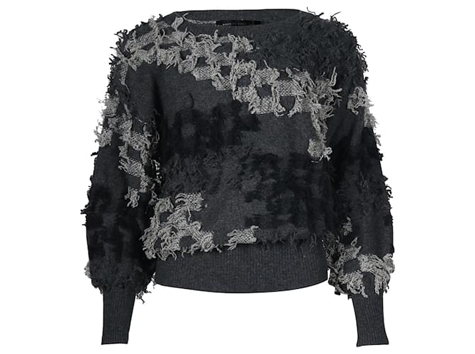 Marc Jacobs suéter de malha em lã cinza  ref.903524