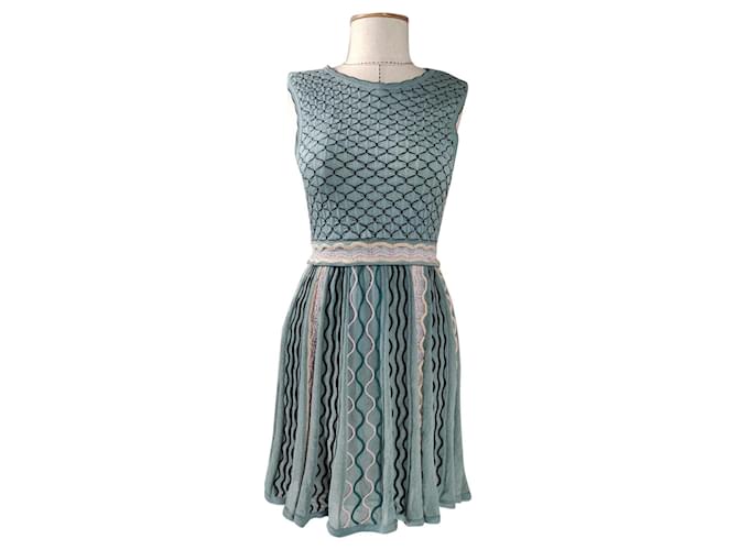 M Missoni Dresses Multiple colors Cotton Polyamide  ref.903595