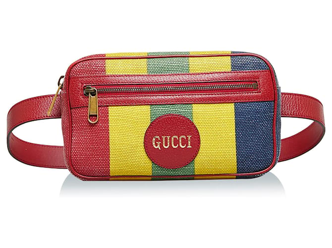 Gucci crossbody clearance with striped strap