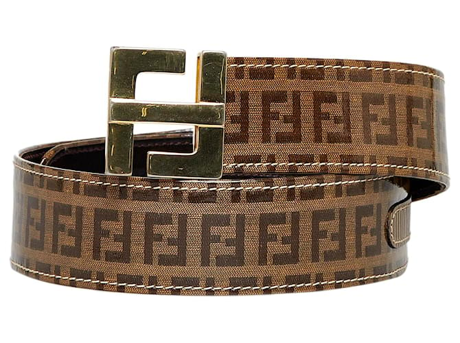 Fendi zucca outlet belt