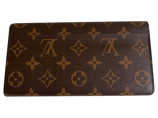Louis Vuitton Purses, wallets, cases Brown Cloth  ref.903898