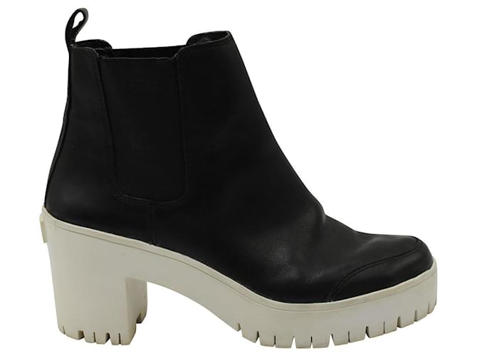 Dkny black ankle on sale boots