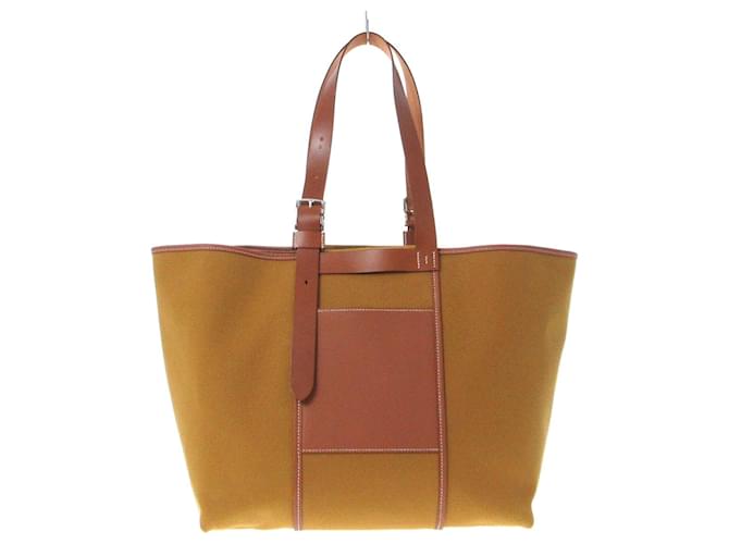 Hermès - Braun Leder  ref.904694