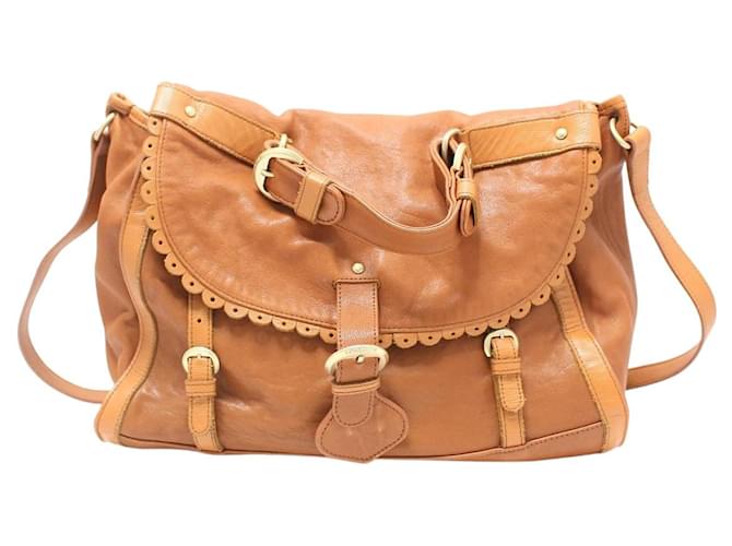 See by Chloé SEE BY CHLOE Orange Leather ref.905299 - Joli Closet