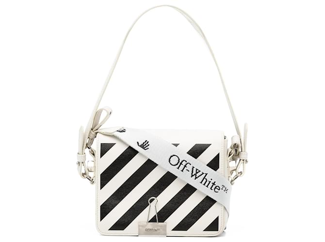 Off White Women's Clip Flap Crossbody Bag