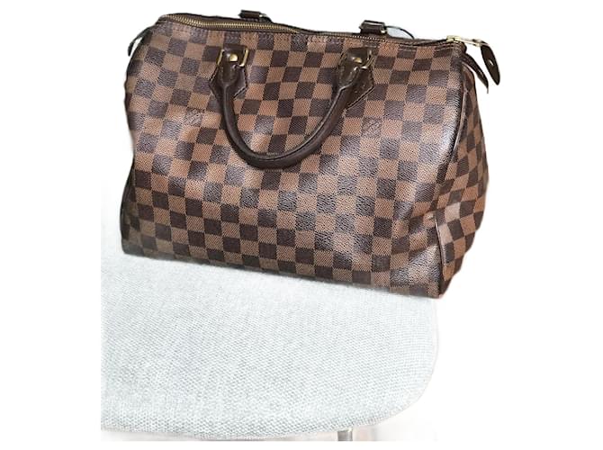 Louis Vuitton Speedy 25, 30, 35 Bag Repair Replacement Of All Leather  Trimmings