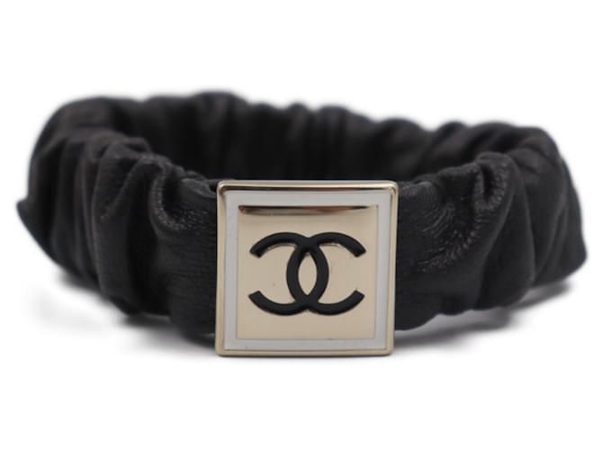 Timeless Chanel COCO Mark Black Leather  ref.905840