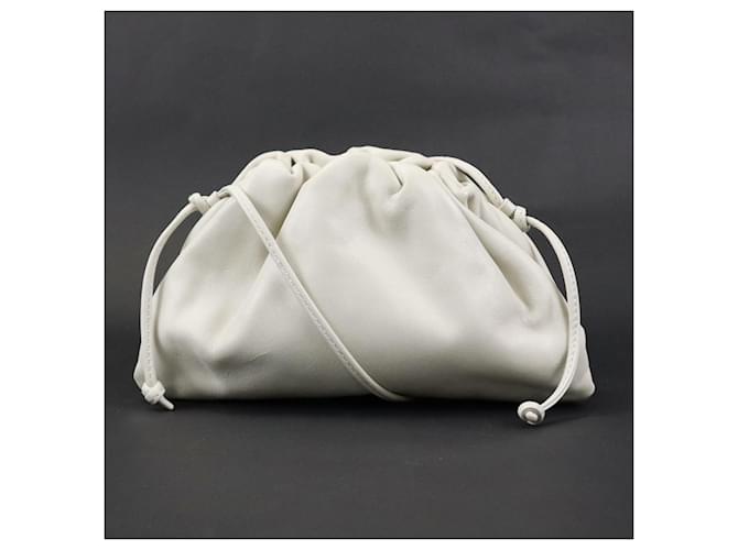 Bottega veneta clearance white pouch