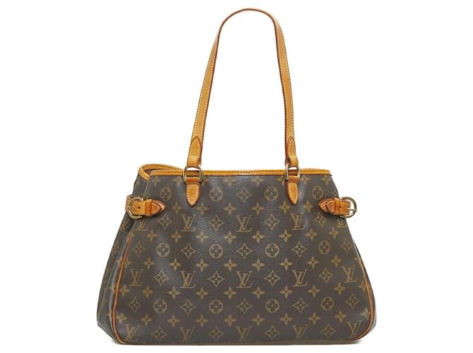 Louis Vuitton Batignolles Horizontal monogram bag Brown Cloth ref.999169 -  Joli Closet
