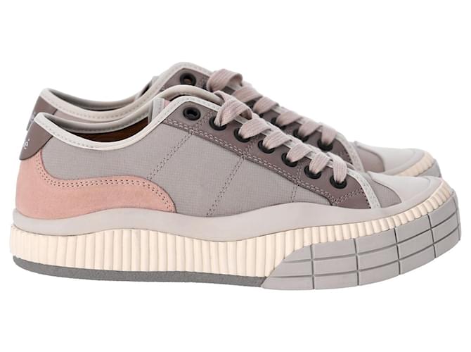 Chloé Sneakers Chloe Clint in nylon grigio Multicolore  ref.906388