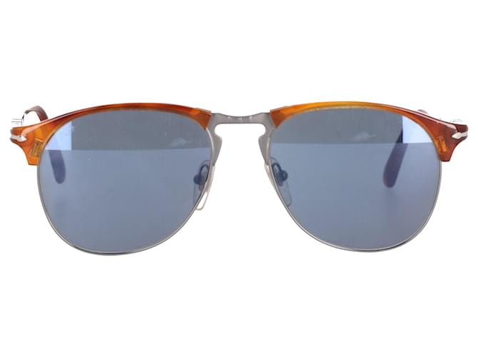 Persol Schildpatt-Sonnenbrille aus braunem Acetat Synthetisch Triacetat  ref.906429