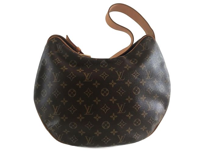 Bolsa Louis Vuitton Croissant GM Monogram Canvas Castanho Marrom