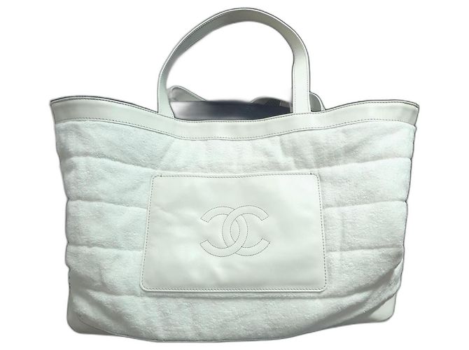 Cabas chanel XL edición limitée Noir Blanc