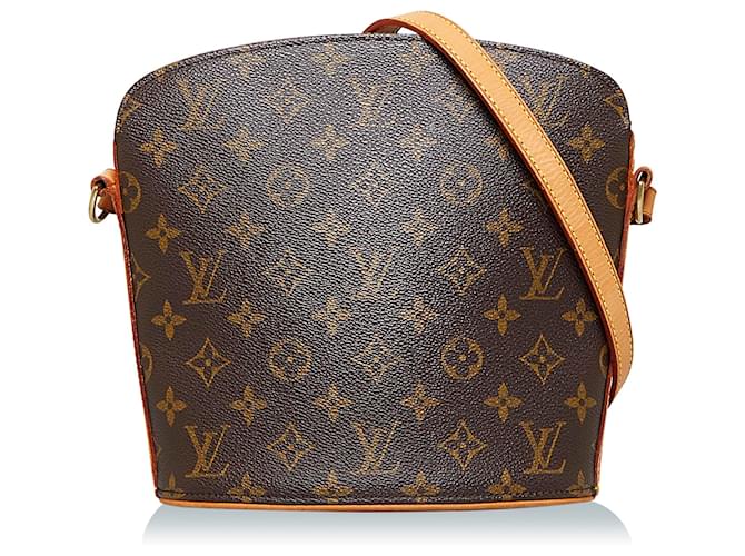 Louis Vuitton Monogram Drouot Crossbody Bag - Brown Crossbody Bags