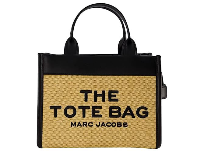 The Mini Tote Bag - Marc Jacobs - Synthetic - Beige  ref.908876