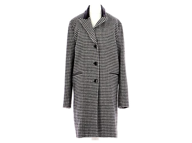 Pinko Coat Grey Wool  ref.908986