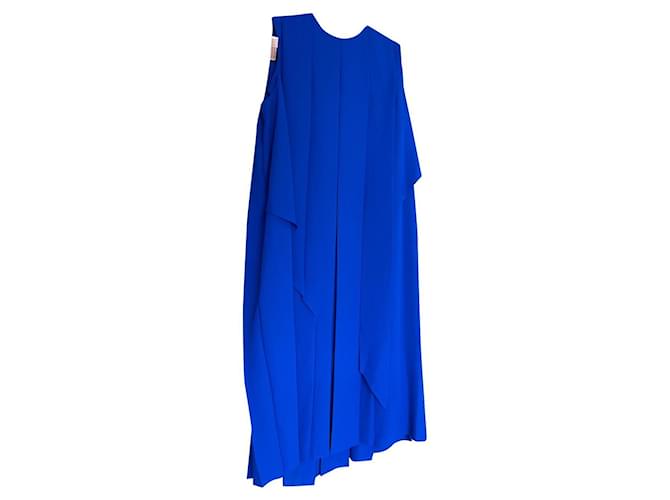 Cos Dresses Blue Polyester  ref.908997