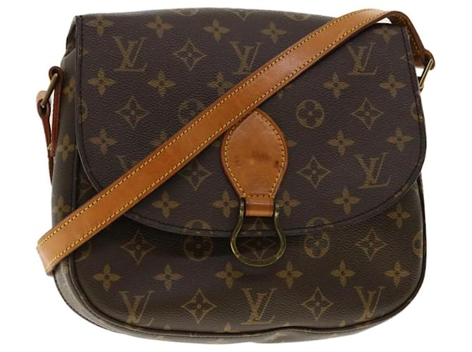 LOUIS VUITTON Monogram Bebe Saint Cloud Shoulder Bag M51245 LV