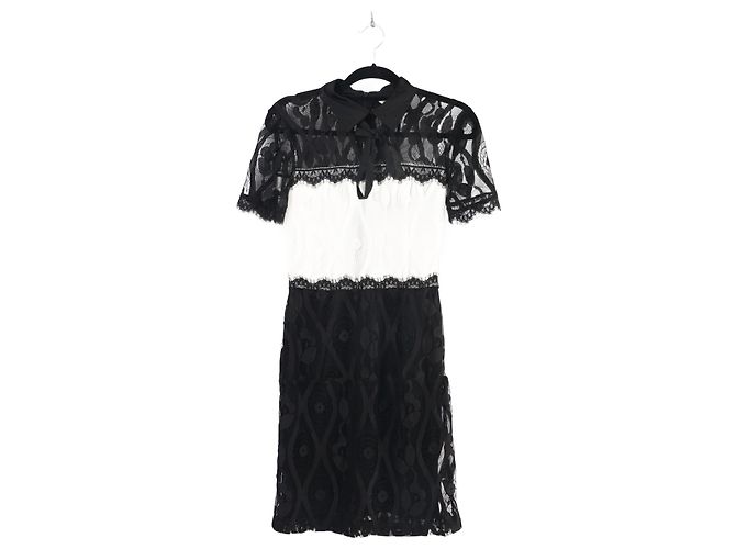 Autre Marque SILVIAN HEACH Vestidos Internacional S Algodão Preto