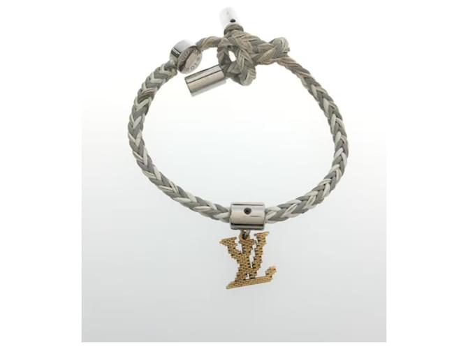 Louis Vuitton Leather Bracelet With Lock