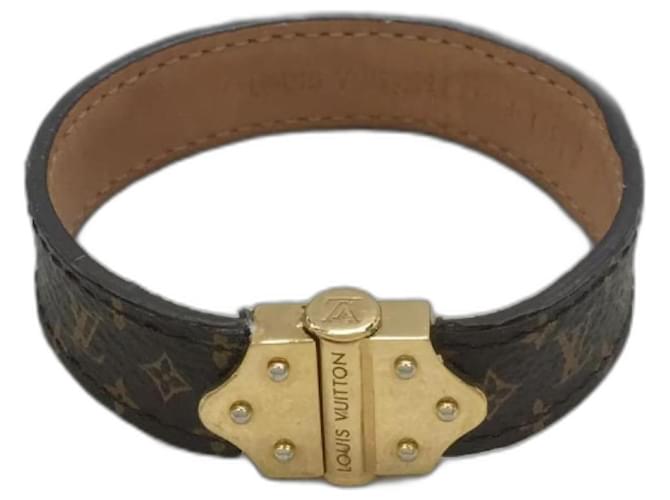**Bracelet en cuir marron Louis Vuitton  ref.909652