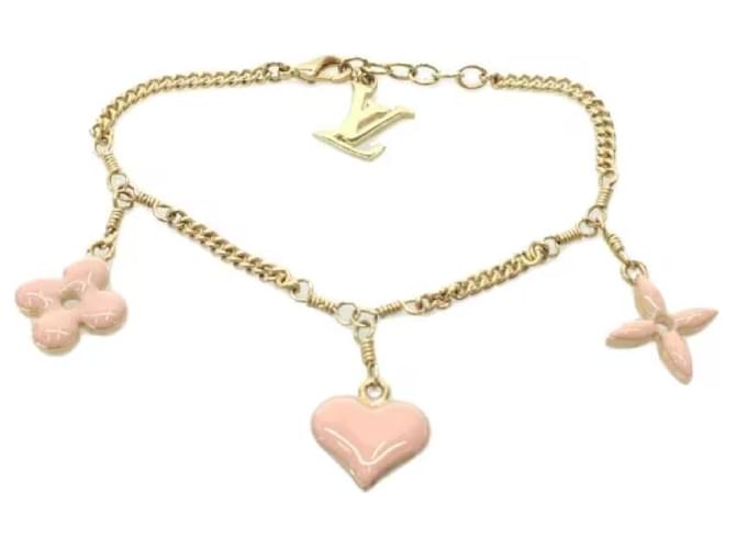 **Louis Vuitton Gold Bracelet Pink Gold hardware  ref.909660