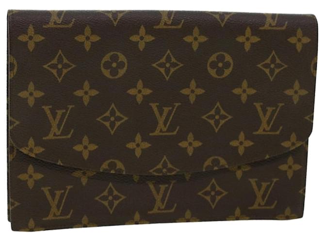 Women's Bags  Monogram Canvas Pochette Rabat Clutch Bag