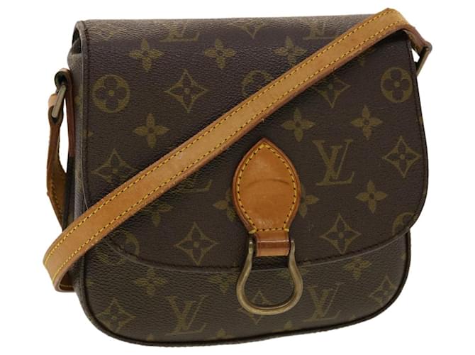 LOUIS VUITTON Monogram Saint Cloud MM Shoulder Bag M51243 LV Auth rd4824